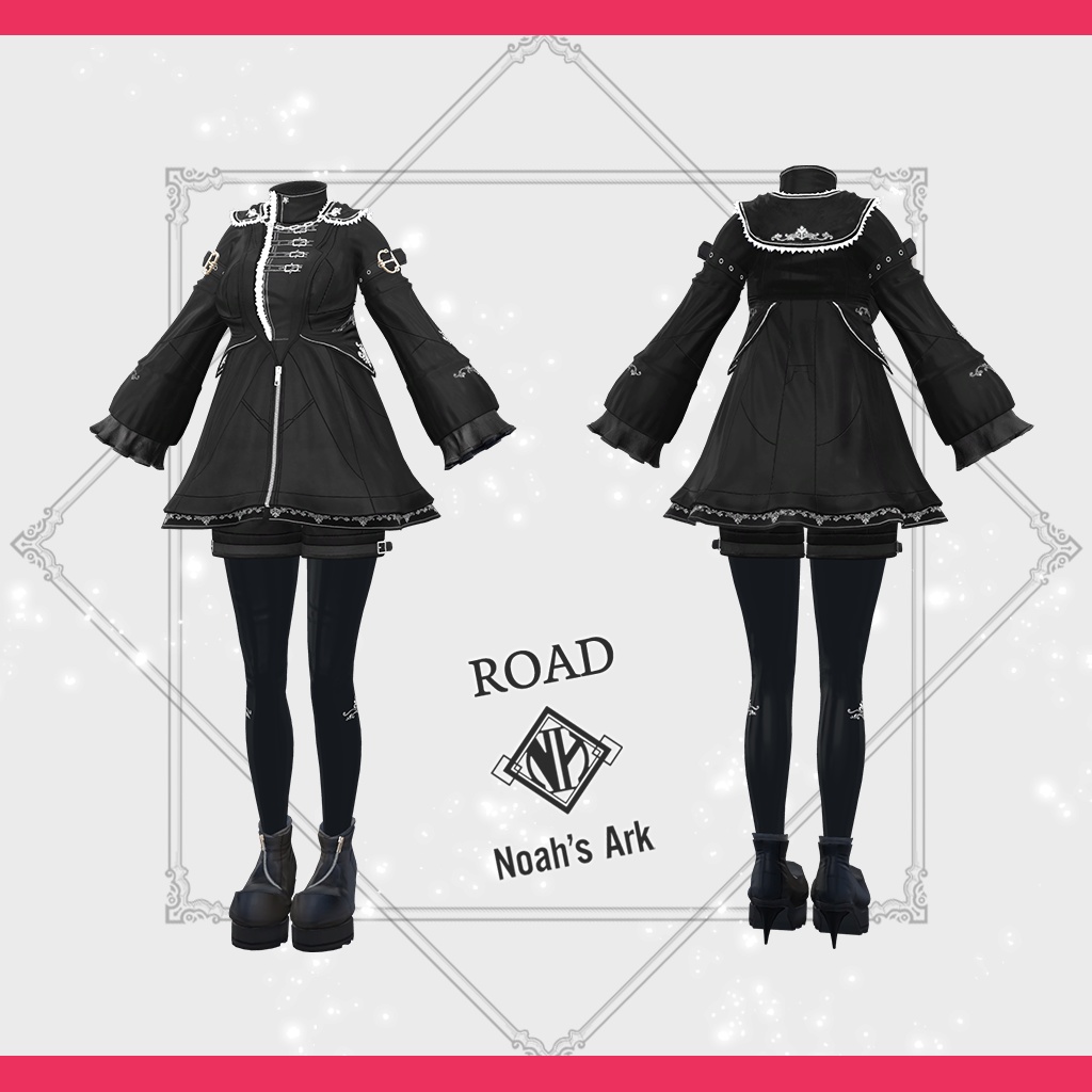 「龍のヨルちゃん」専用【3D衣装モデル】Road(ロード)