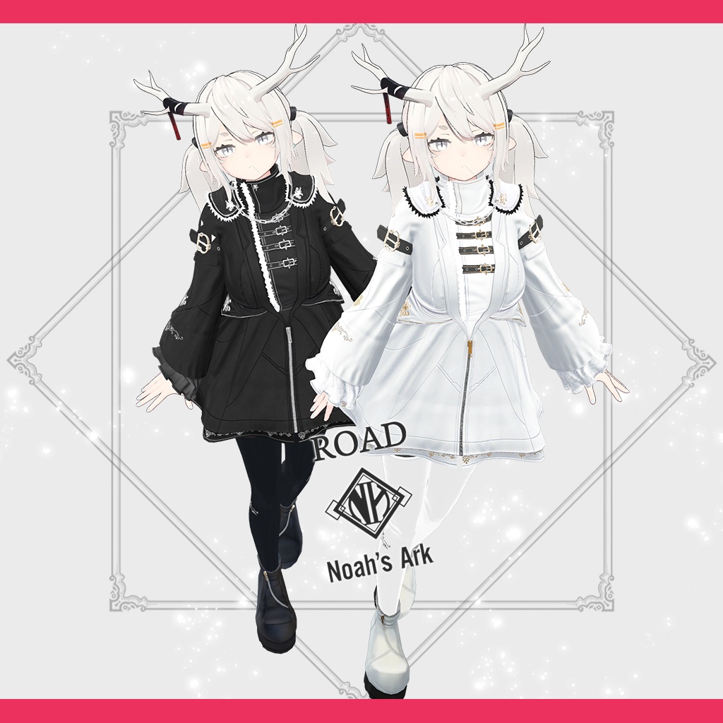 「龍のヨルちゃん」専用【3D衣装モデル】Road(ロード)