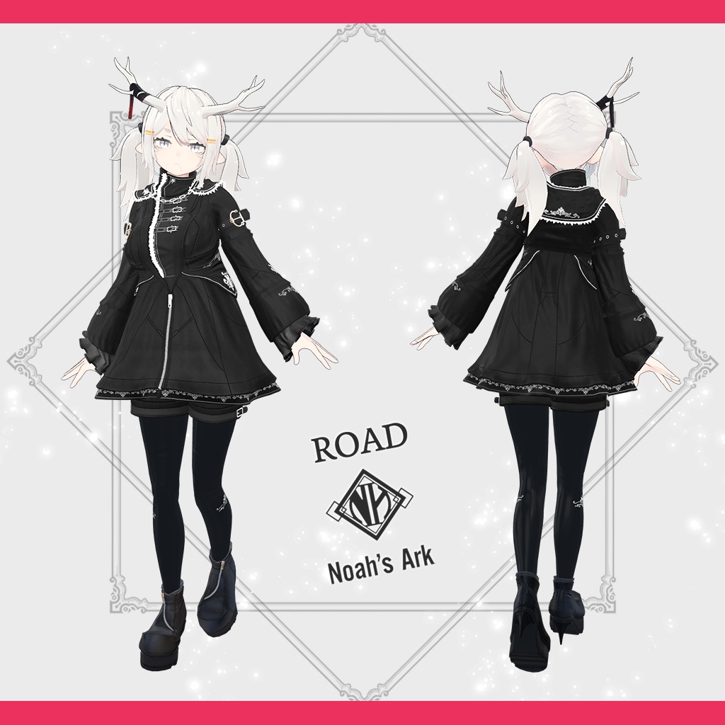 「龍のヨルちゃん」専用【3D衣装モデル】Road(ロード)