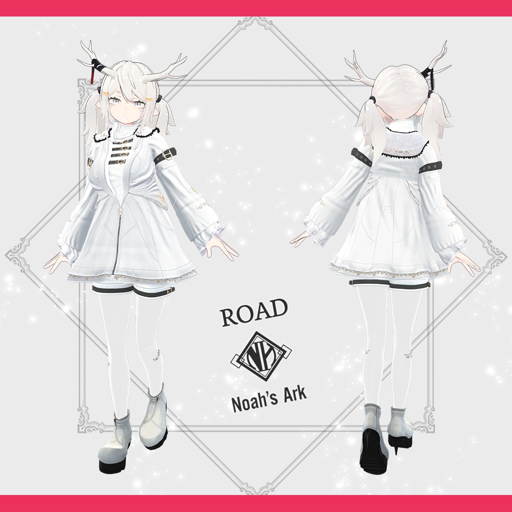 「龍のヨルちゃん」専用【3D衣装モデル】Road(ロード)
