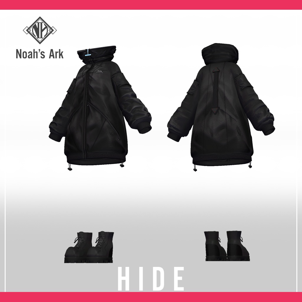 「しなの」専用【3D衣装モデル】HIDE