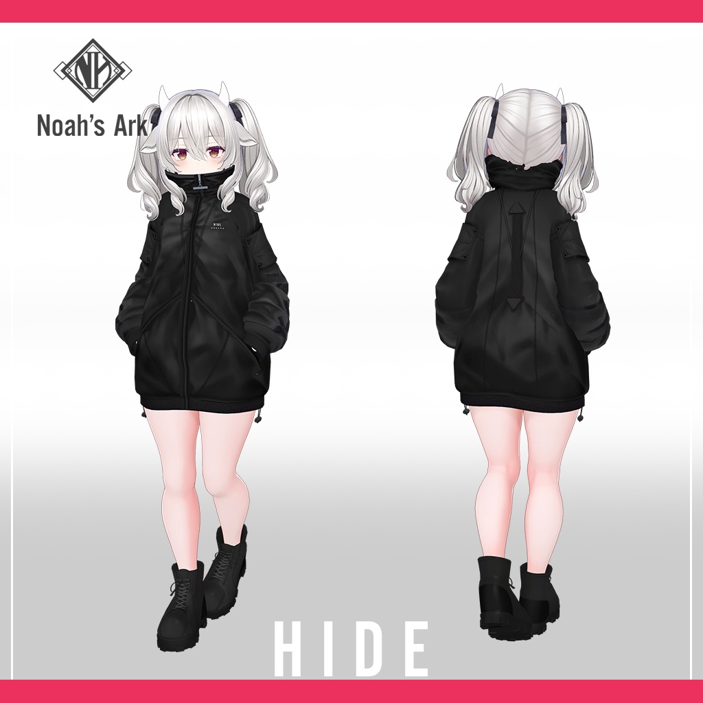 「ミルティナ」専用【3D衣装モデル】HIDE