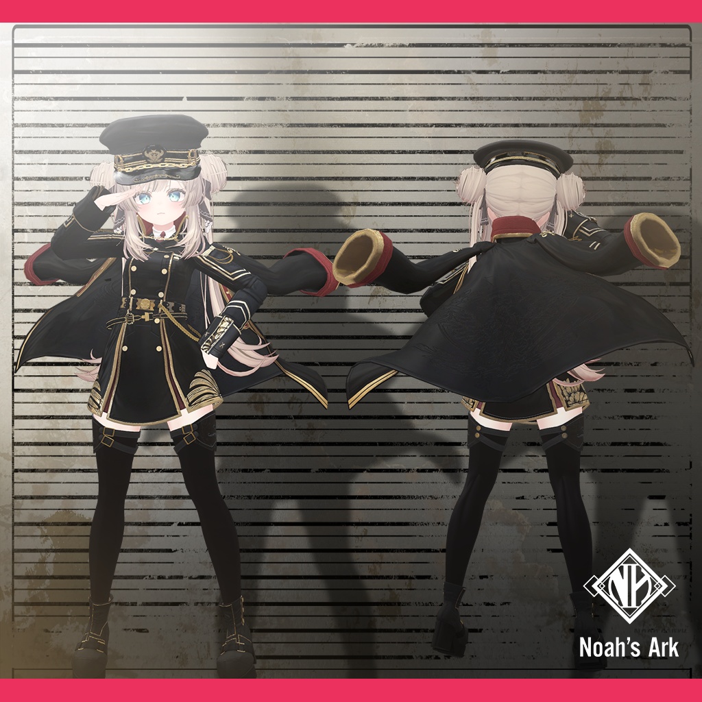 「マヌカ」専用【3D衣装モデル】Aegis(イージス)