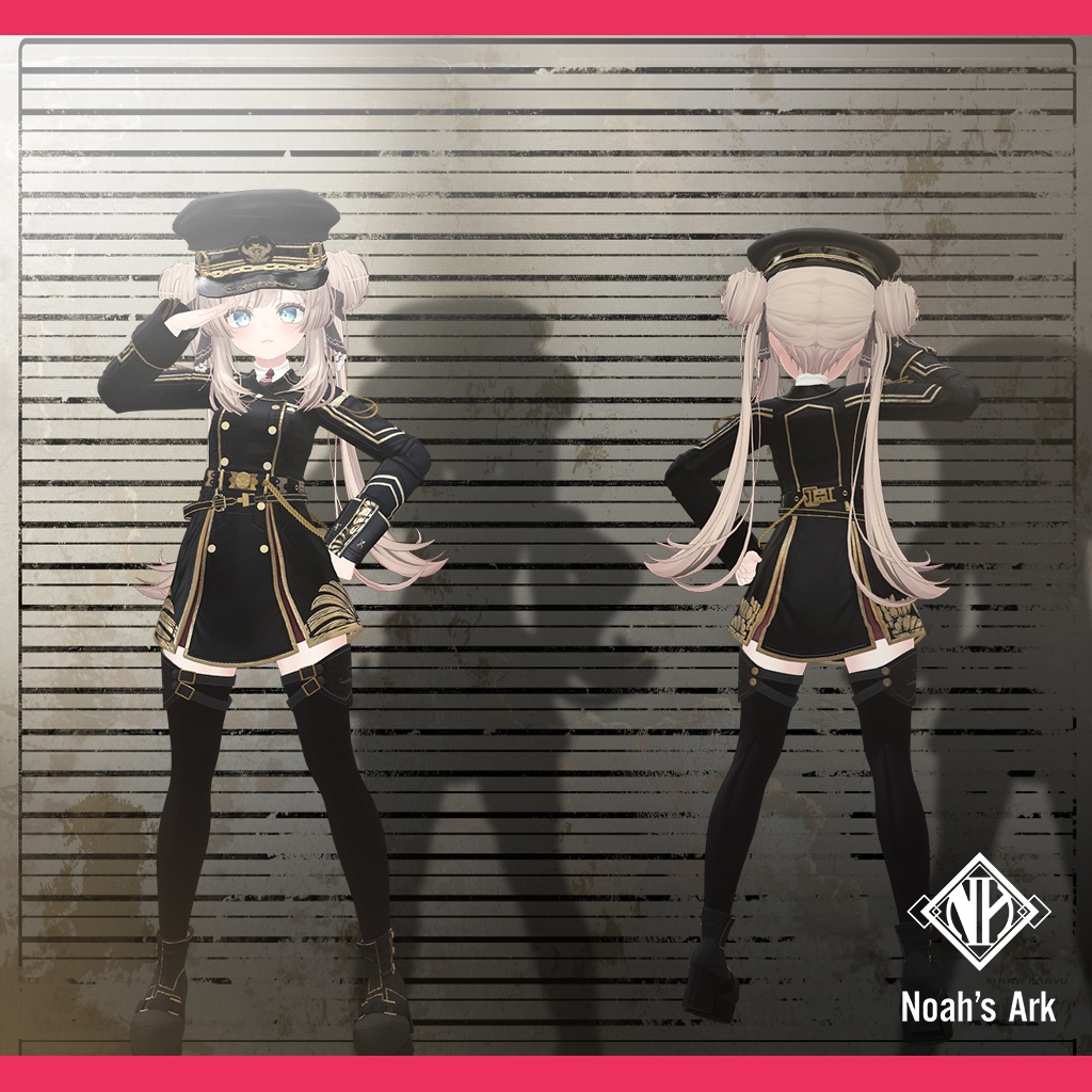 「マヌカ」専用【3D衣装モデル】Aegis(イージス)