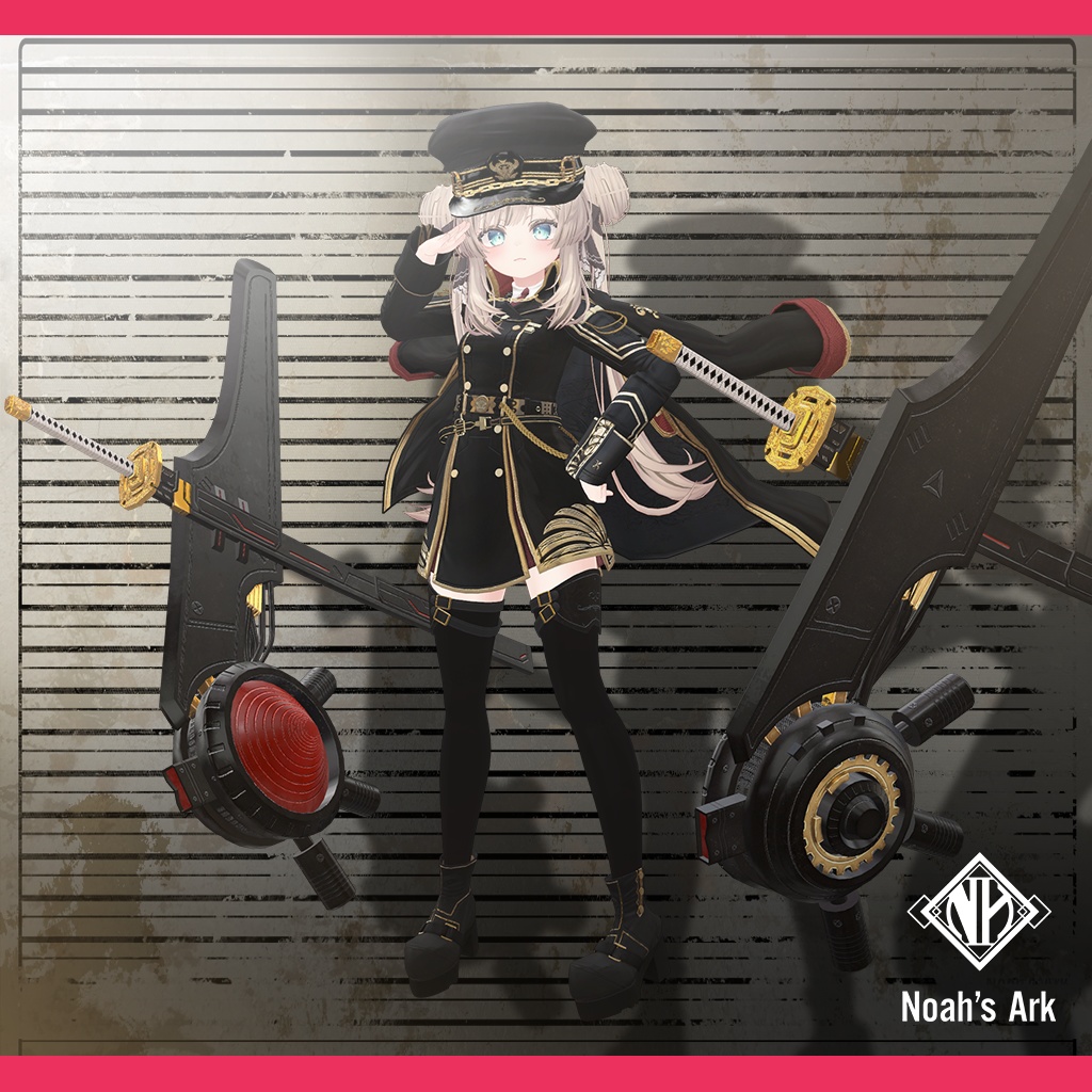 「マヌカ」専用【3D衣装モデル】Aegis(イージス)