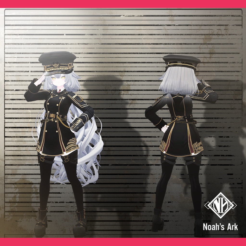 「ルルネ」専用【3D衣装モデル】Aegis(イージス)