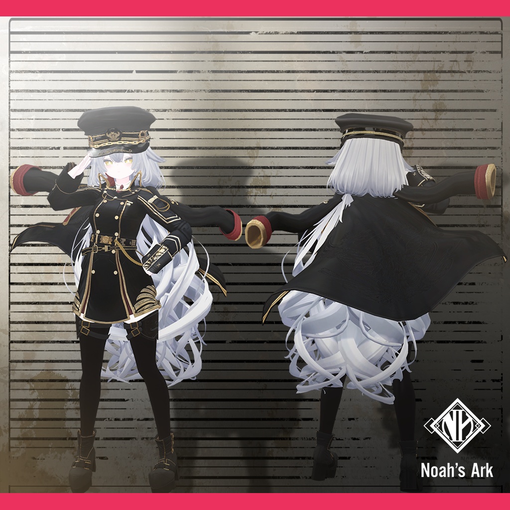 「ルルネ」専用【3D衣装モデル】Aegis(イージス)