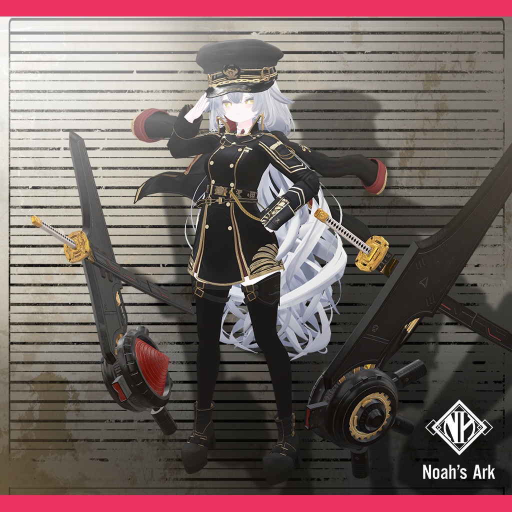 「ルルネ」専用【3D衣装モデル】Aegis(イージス)