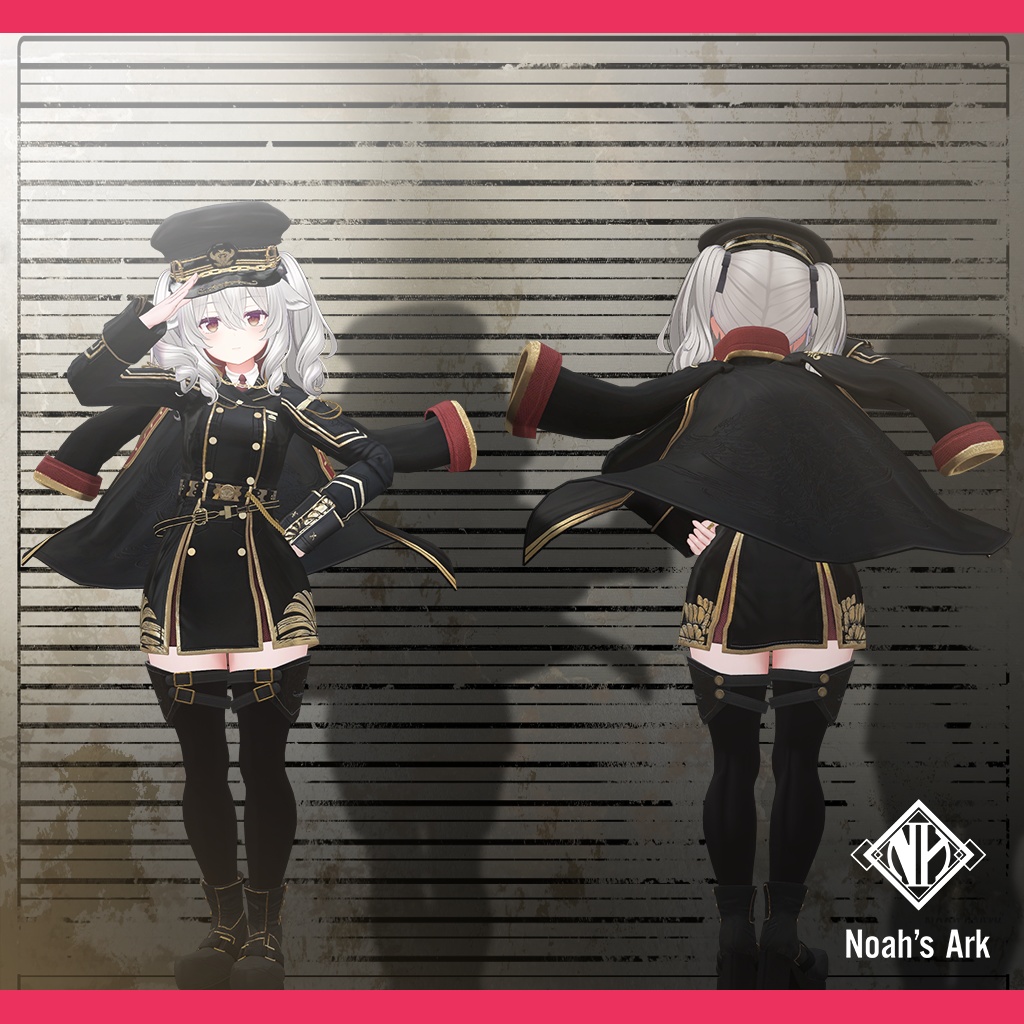 「ミルティナ」専用【3D衣装モデル】Aegis(イージス)