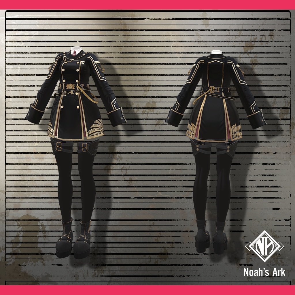 「ミルティナ」専用【3D衣装モデル】Aegis(イージス)