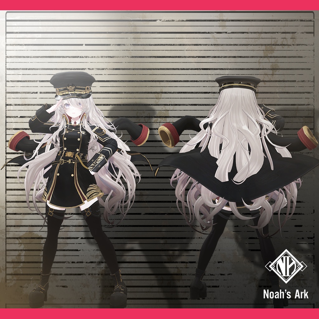 「ナナセ・ノワール」専用【3D衣装モデル】Aegis(イージス)