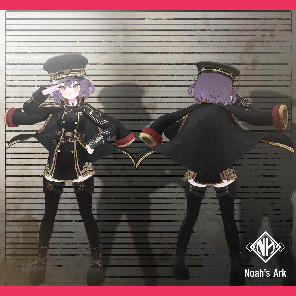 「シフォン-Chiffon-」「ショコラ-Chocolat-」【3D衣装モデル】Aegis(イージス)