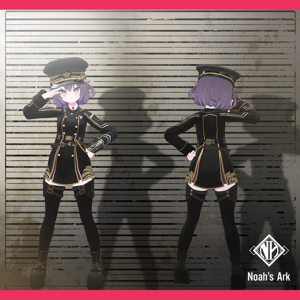 「シフォン-Chiffon-」「ショコラ-Chocolat-」【3D衣装モデル】Aegis(イージス)