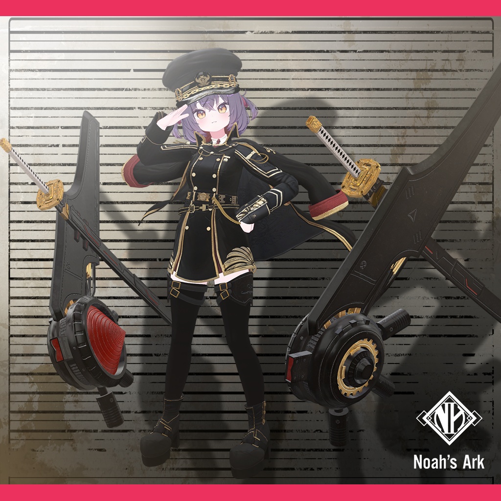 「シフォン-Chiffon-」「ショコラ-Chocolat-」【3D衣装モデル】Aegis(イージス)