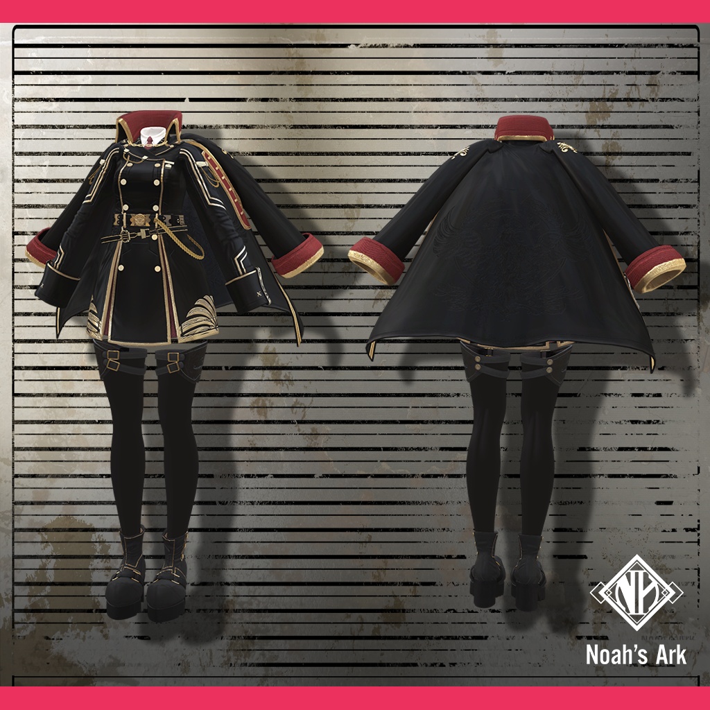 「ゾメちゃん」専用【3D衣装モデル】Aegis(イージス)