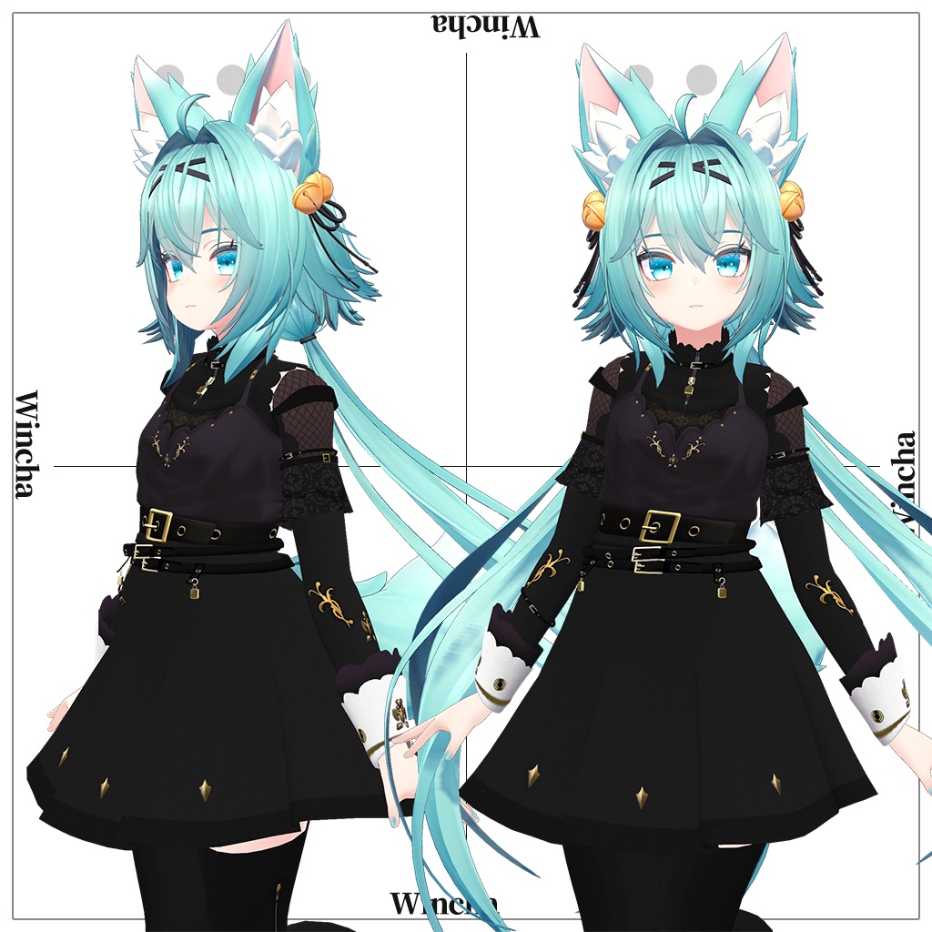 「竜胆」専用【3D衣装モデル】セールPackage