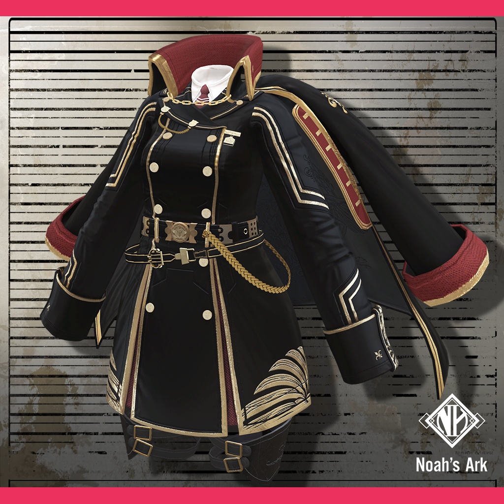 「龍のヨルちゃん」専用【3D衣装モデル】Aegis(イージス)