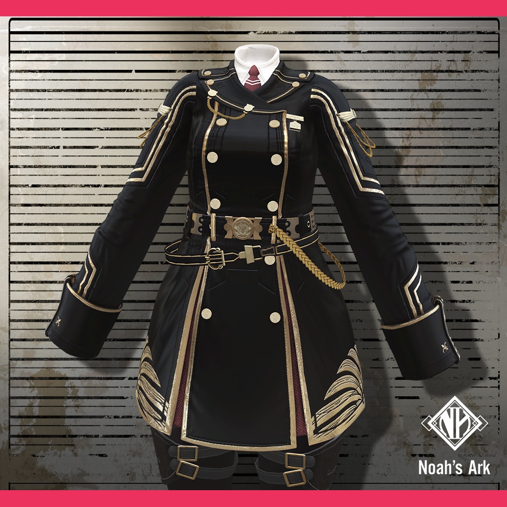 「龍のヨルちゃん」専用【3D衣装モデル】Aegis(イージス)