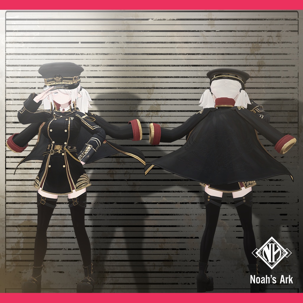 「龍のヨルちゃん」専用【3D衣装モデル】Aegis(イージス)