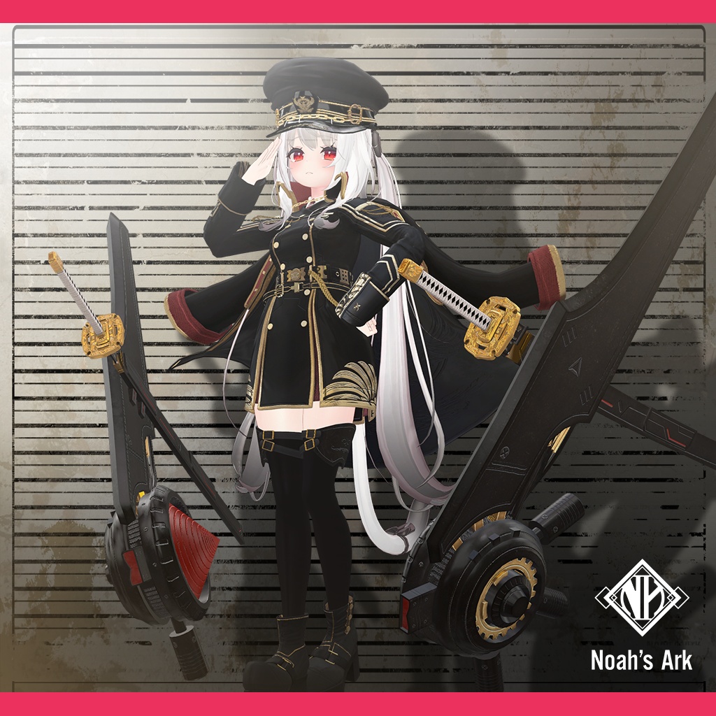 「舞夜」専用【3D衣装モデル】Aegis(イージス)