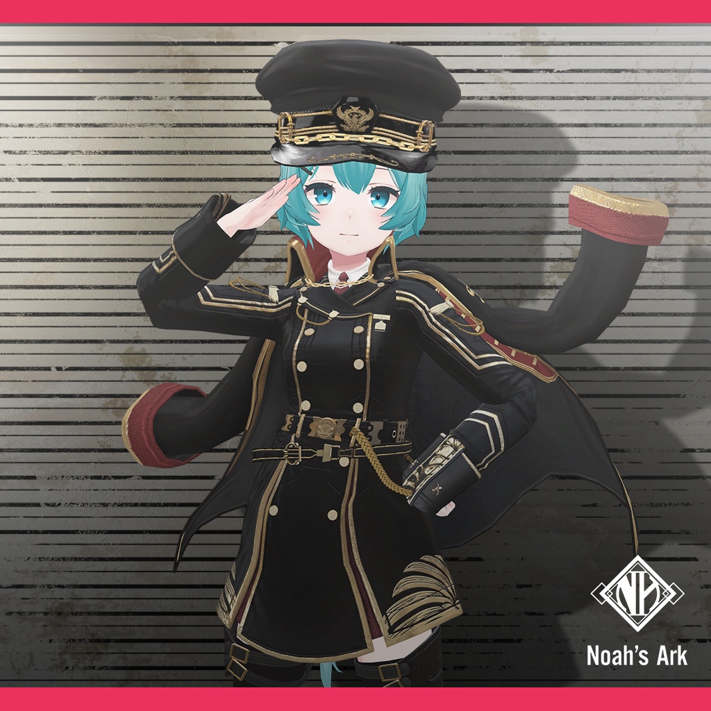 「薄荷」専用【3D衣装モデル】Aegis(イージス)