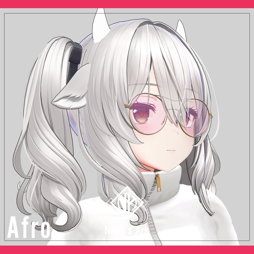 「ミルティナ」専用【3D衣装モデル】アフロ