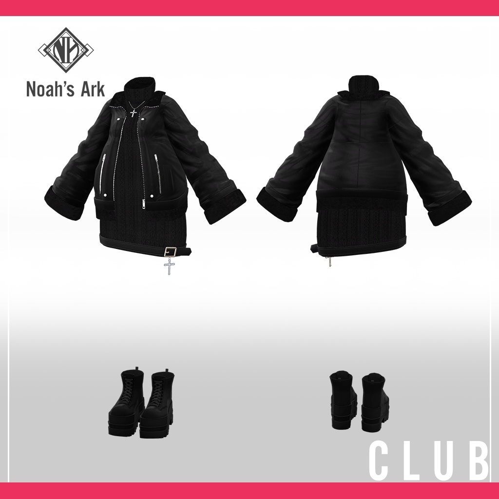 「真央」専用【3D衣装モデル】CLUB