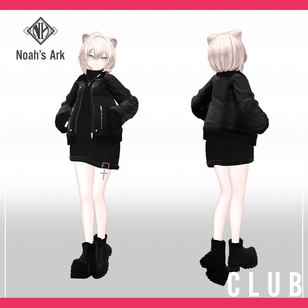 「真央」専用【3D衣装モデル】CLUB