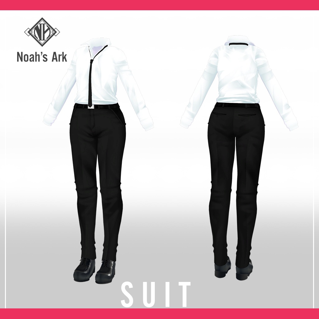 「真央」専用【3D衣装モデル】スーツ