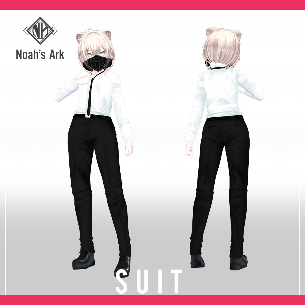 「真央」専用【3D衣装モデル】スーツ