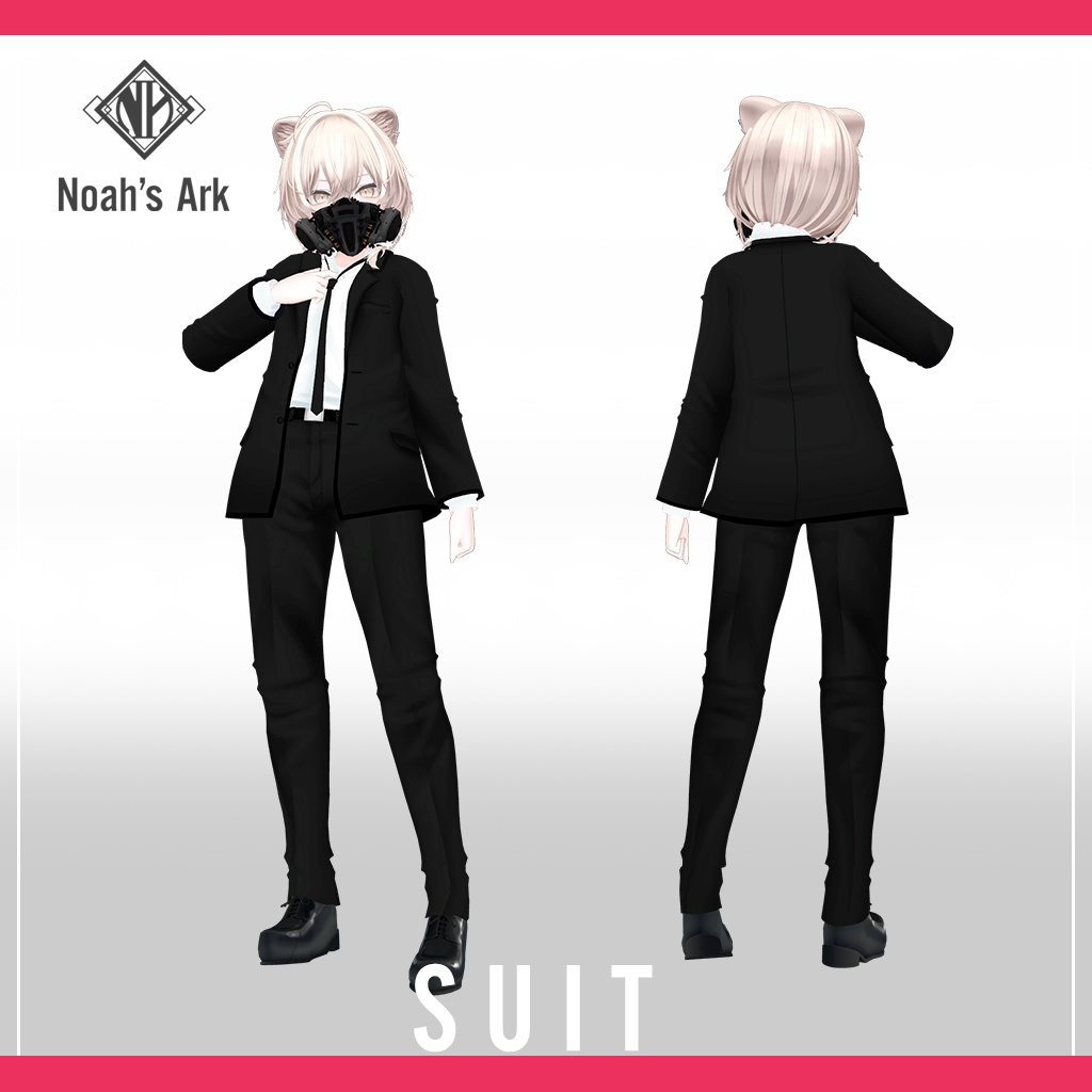 「真央」専用【3D衣装モデル】スーツ