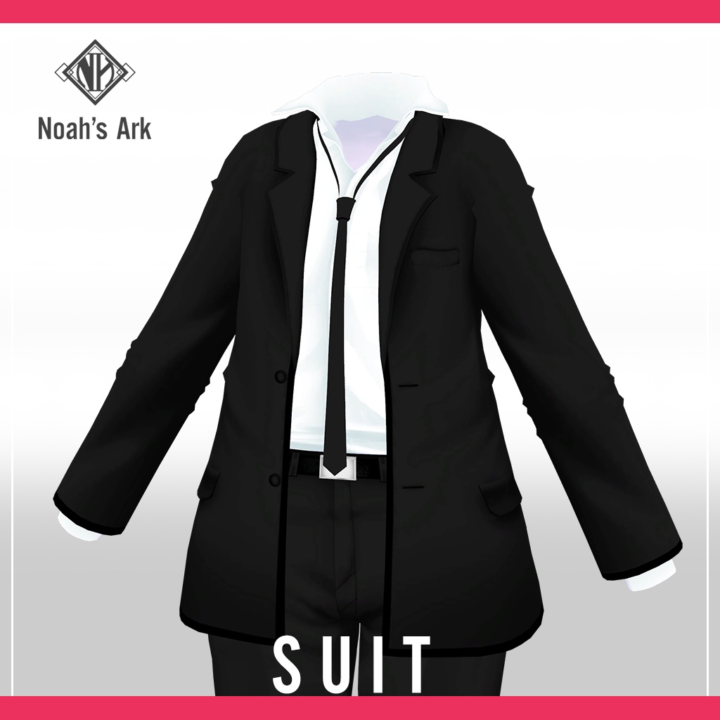 「真央」専用【3D衣装モデル】スーツ