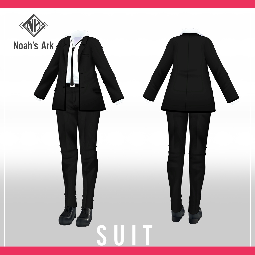 「真央」専用【3D衣装モデル】スーツ