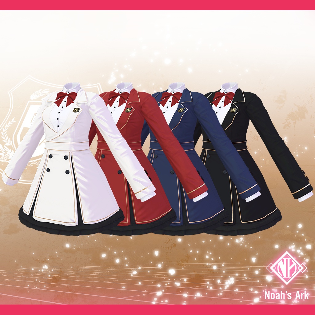 「ナナセ・ノワール」専用【3D衣装モデル】Noble/ノーブル