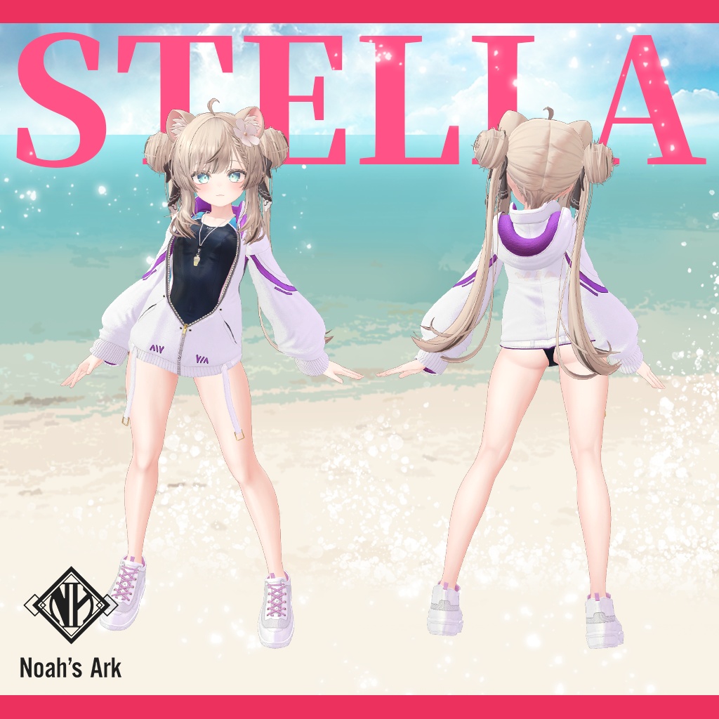 「マヌカ」専用【3D衣装モデル】ステラ/STELLA