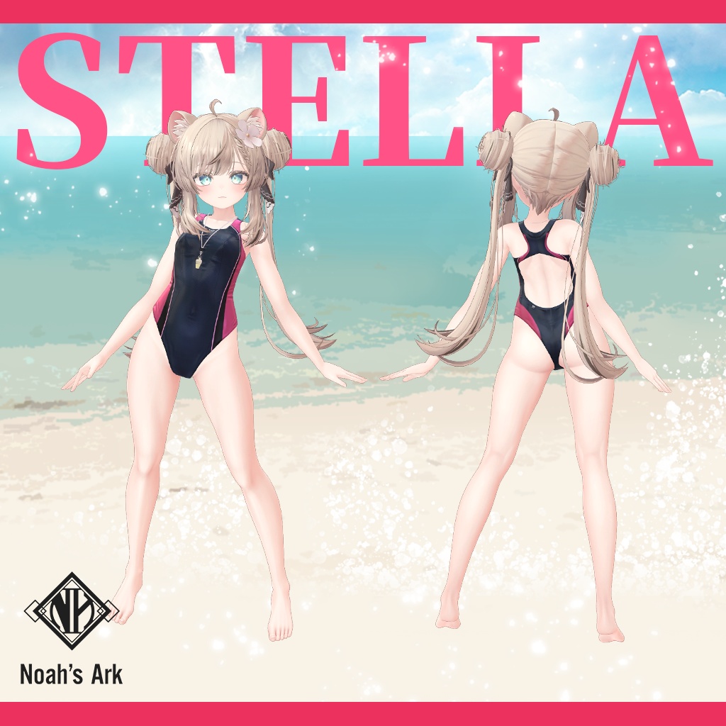 「マヌカ」専用【3D衣装モデル】ステラ/STELLA