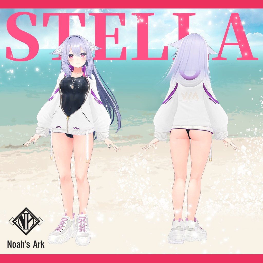 「桔梗」専用【3D衣装モデル】ステラ/STELLA