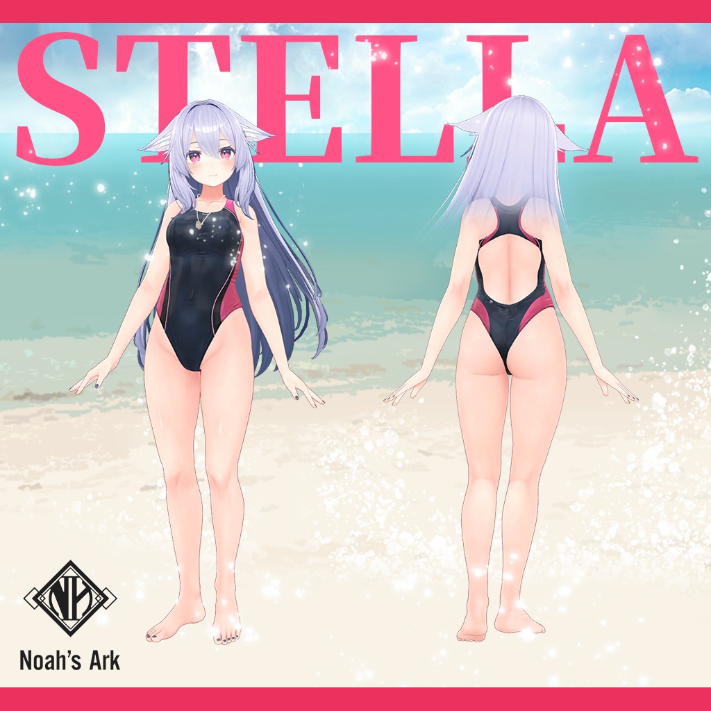 「桔梗」専用【3D衣装モデル】ステラ/STELLA