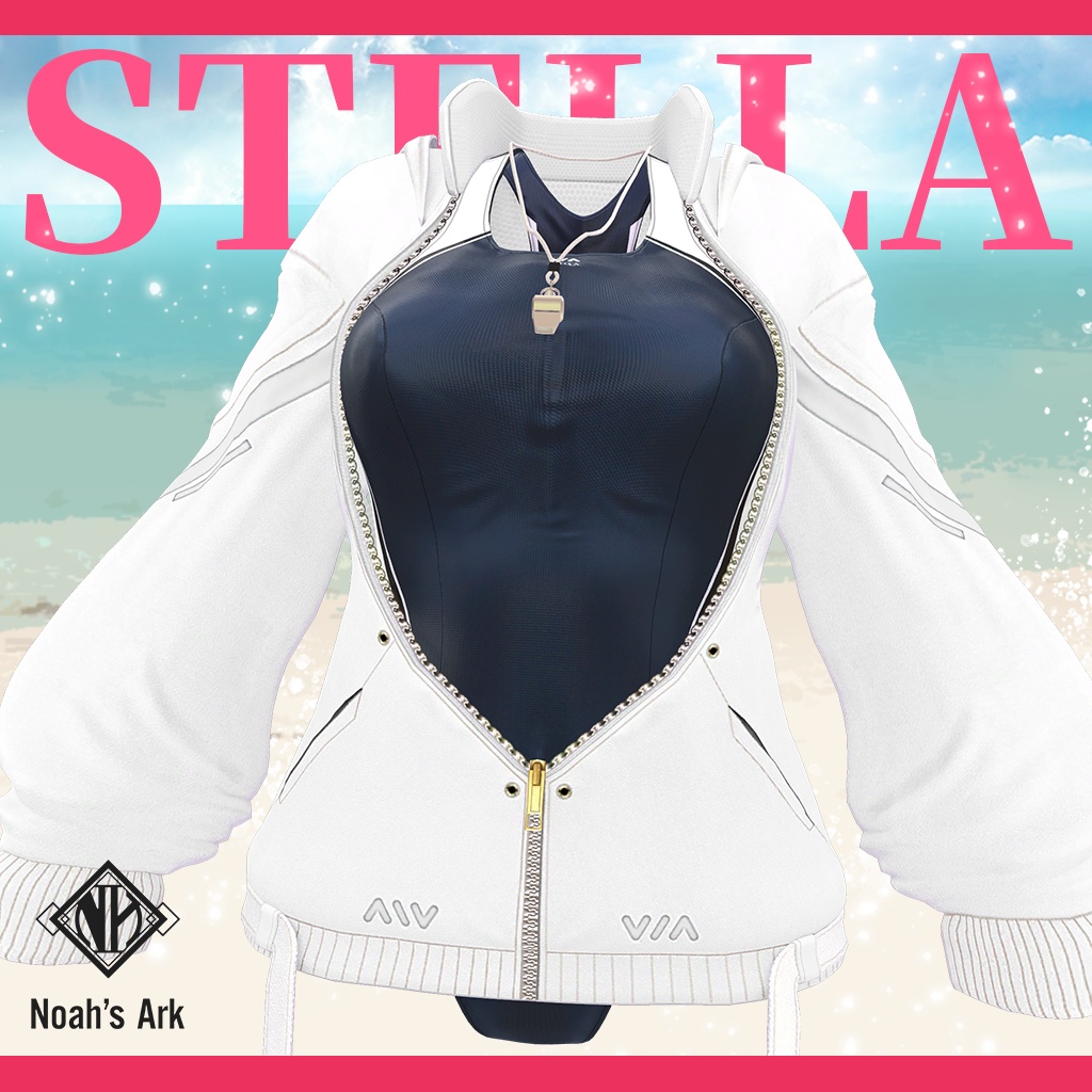 「龍のヨルちゃん」専用【3D衣装モデル】ステラ/STELLA