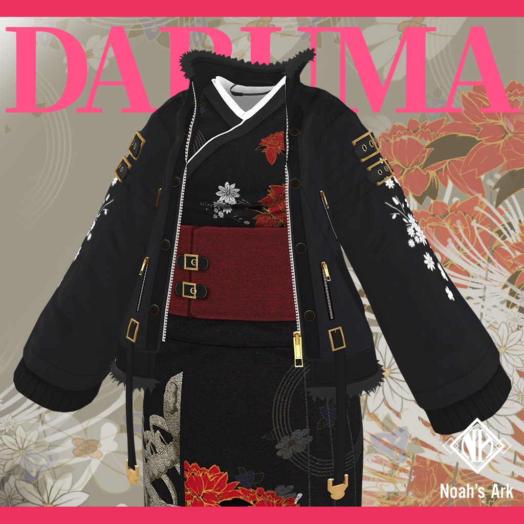 「マヌカ」専用【3D衣装モデル】だるま