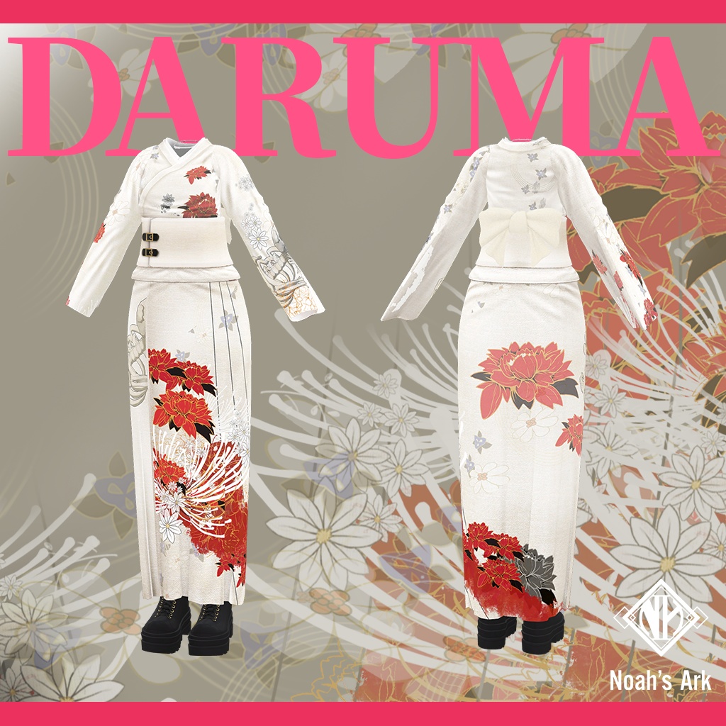 「マヌカ」専用【3D衣装モデル】だるま