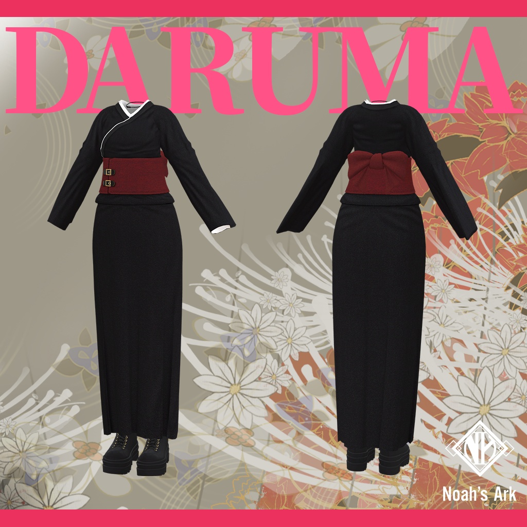 「マヌカ」専用【3D衣装モデル】だるま