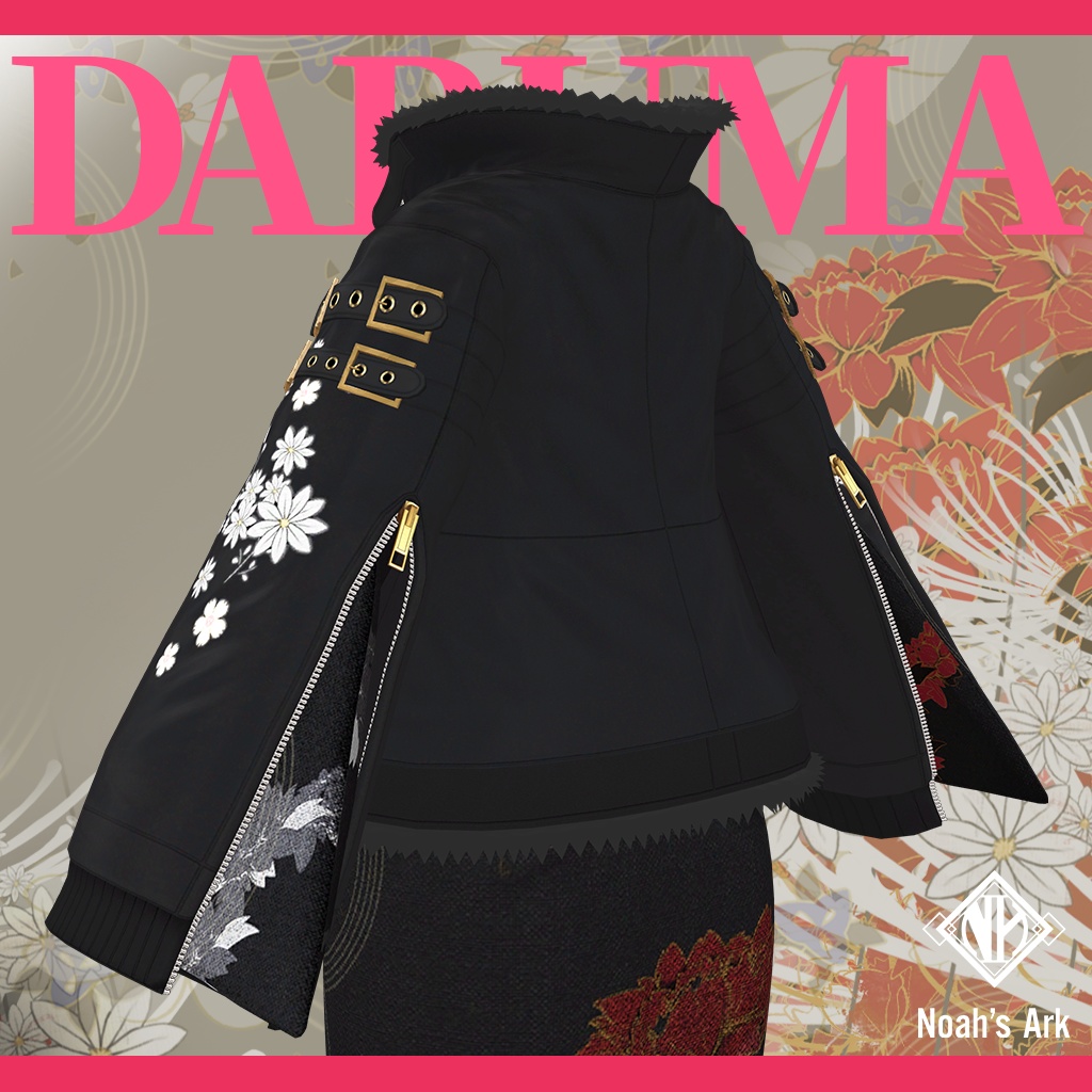 「マヌカ」専用【3D衣装モデル】だるま