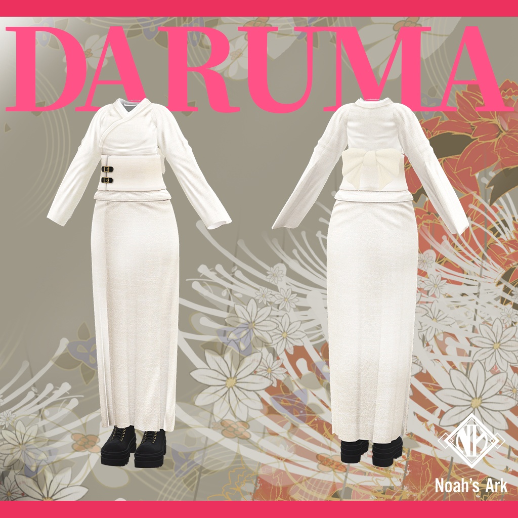 「マヌカ」専用【3D衣装モデル】だるま