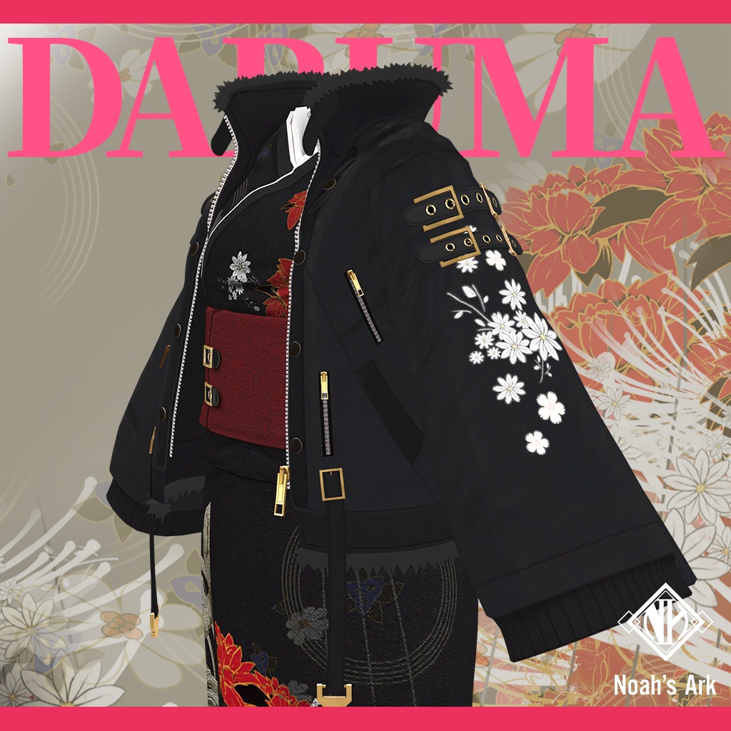 「真央」専用【3D衣装モデル】だるま