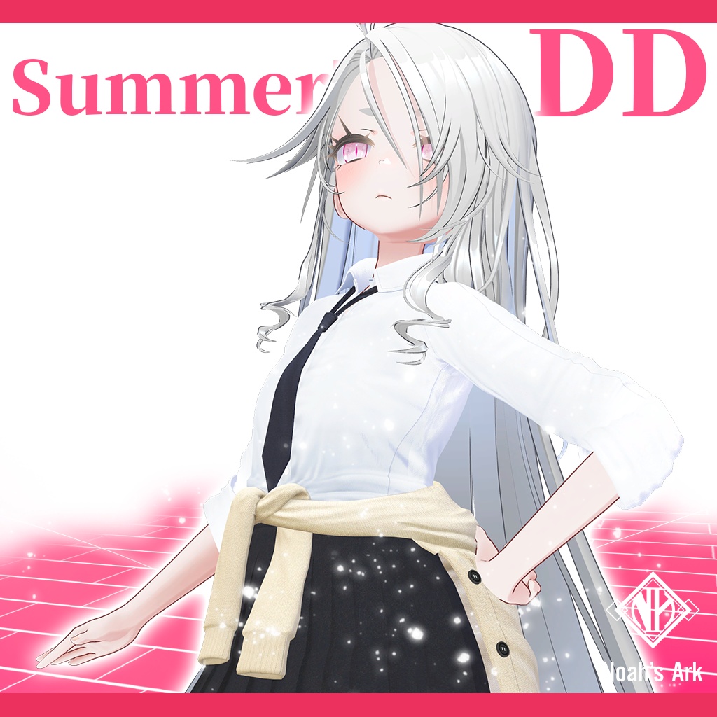 「ゾメちゃん」専用【3D衣装モデル】夏制服/サマータイムDD