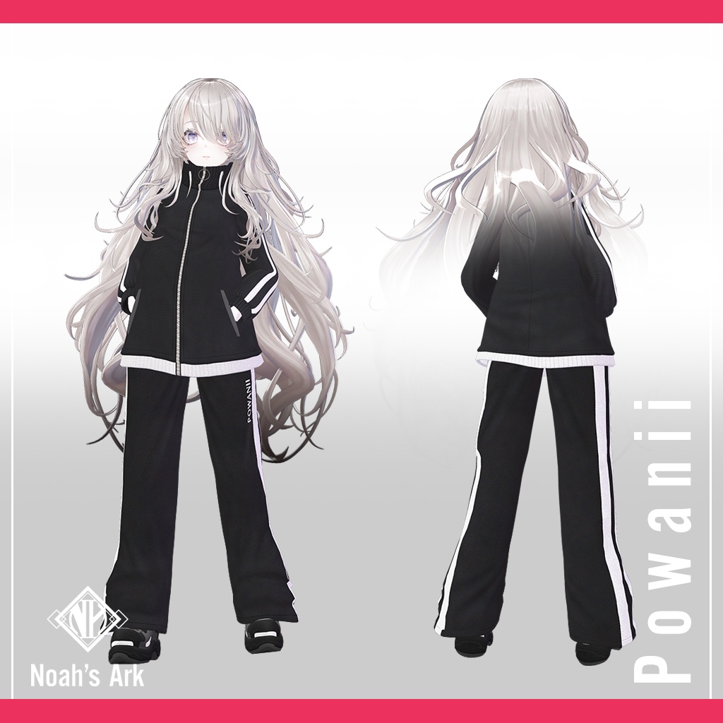 「ナナセ・ノワール」専用【3D衣装モデル】ポワニー / Powanii