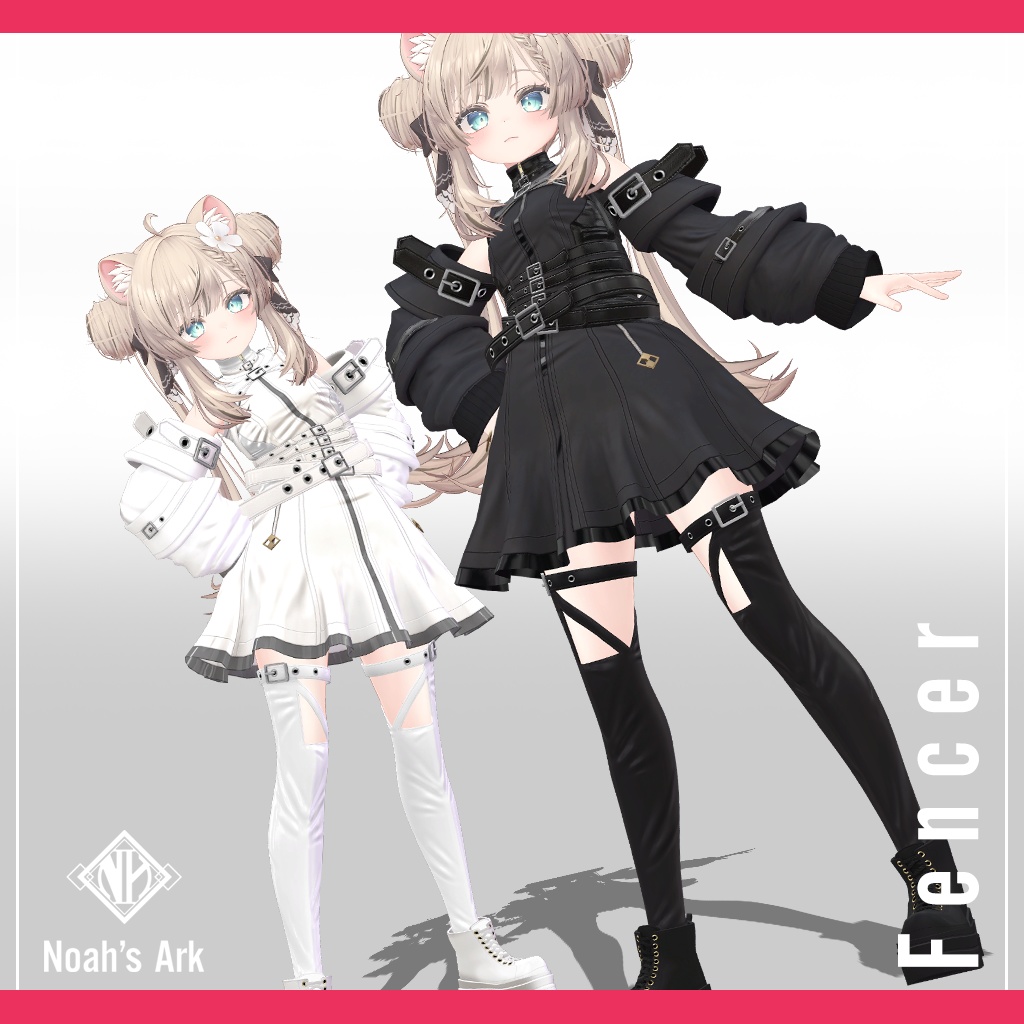 「マヌカ」専用【3D衣装モデル】フェンサー / Fencer