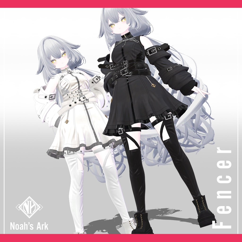 「ルルネ」専用【3D衣装モデル】フェンサー / Fencer