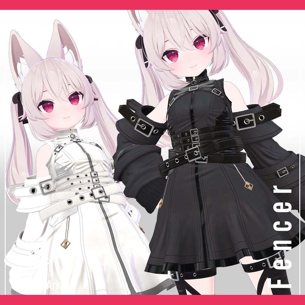 「カリン」専用【3D衣装モデル】フェンサー / Fencer